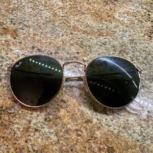 Ray Ban Round Metal Sunglasses